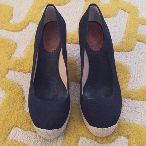 J. Crew Shoes - J Crew Black Canvas Espadrilles